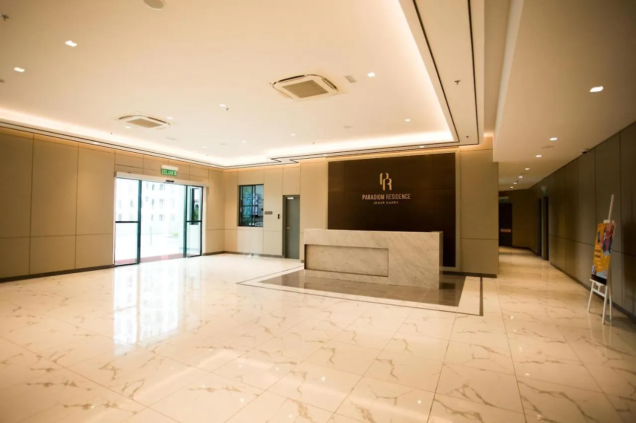 Paradigm Residence By The One - Upstair Of Paradigm Mall Jb Johor Bahru Appartement